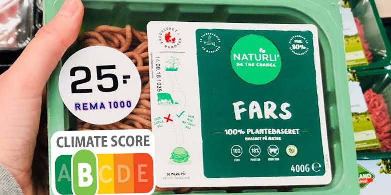 Carbon labelling sticks in Danish food aisles - Curious Earth | Environment & Climate Change